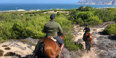 Passeio a cavalo na Praia do Guincho, Cascais